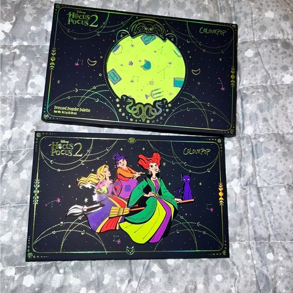 Disney HOCUS POCUS 2 ALL HALLOWS EVE PRESSED POWDER PALETTE NIB - Picture 5 of 5